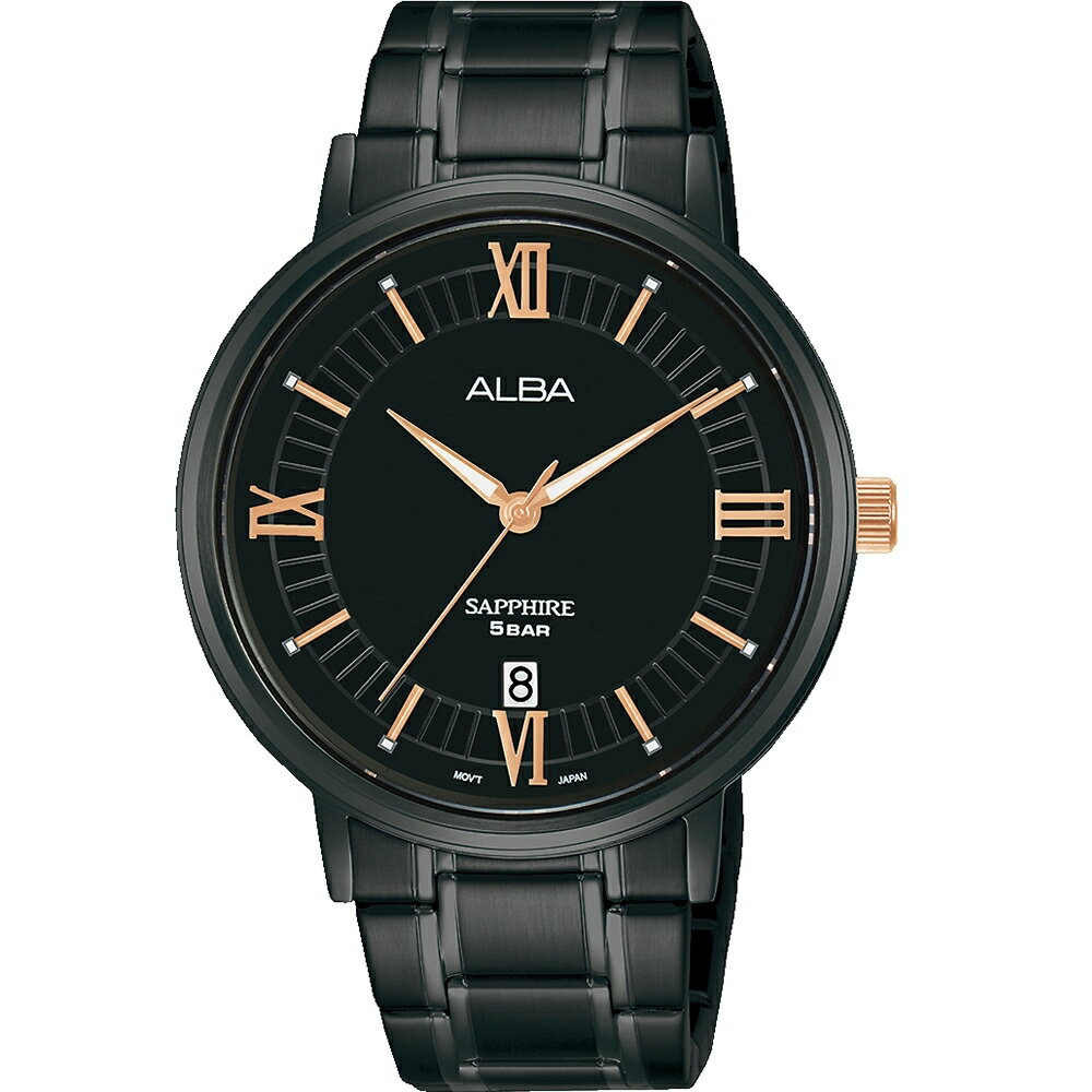 送禮首選★ALBA 雅柏 簡約羅馬字紳士腕錶(VJ42-X304SD AS9L19X1)  附提袋【全館優惠★APP下單天天點數10倍送】線上購買享_實體門市同步服務