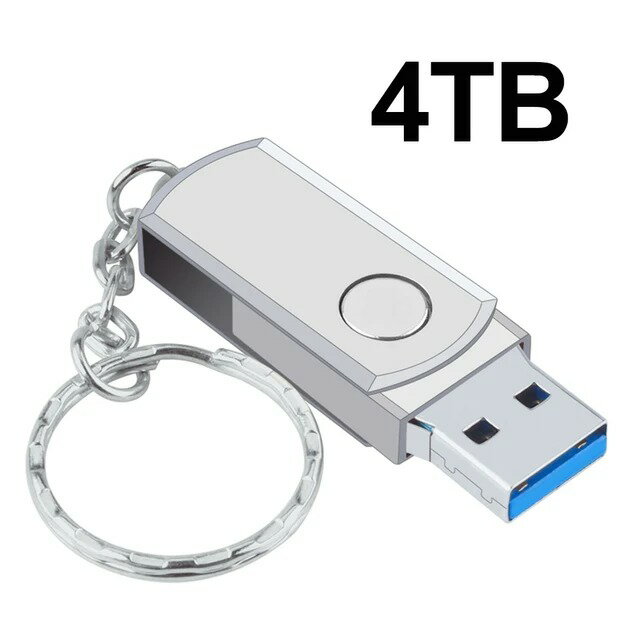 【日本代購-現貨】超級 USB 3.0 4TB 金屬筆電碟 Cle USB 隨身碟 Pendrive 隨身碟 SSD 記憶 USB 隨身碟