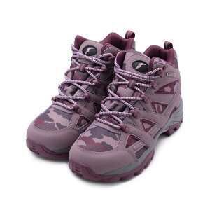 GOODYEAR 戰術靴 高筒防水戶外鞋 藕紫 GAWO12507 女鞋