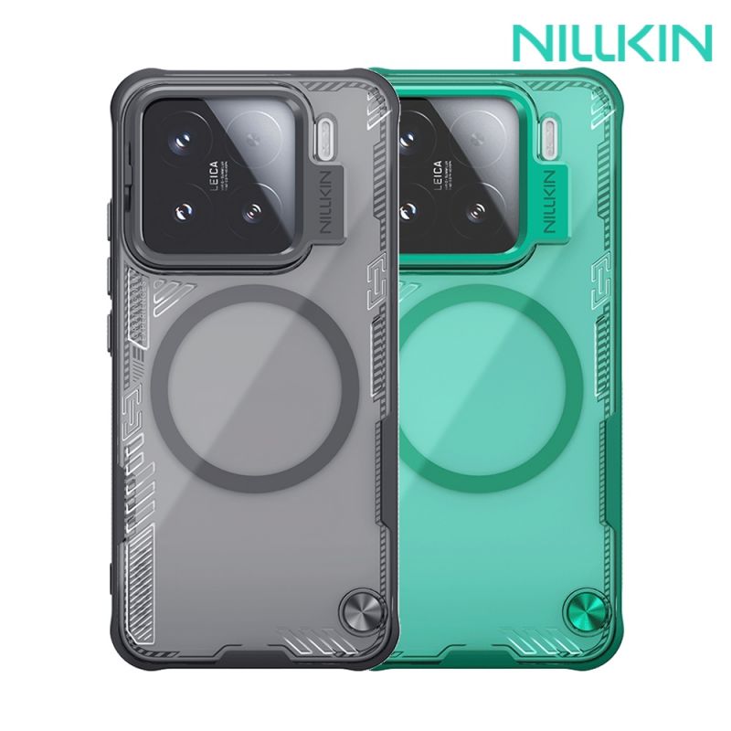 NILLKIN Xiaomi 小米 15 5G 冰空 Prop 磁吸保護殼(鏡框版) 保護套 手機殼 雙料殼 鏡頭保護 可站立 鏡頭支架 MagSafe