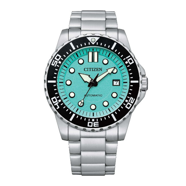 【Time Piece】CITIZEN MECHANICAL 系列機械錶-湖水綠(NJ0170-83X) [APP下單享4%點數]