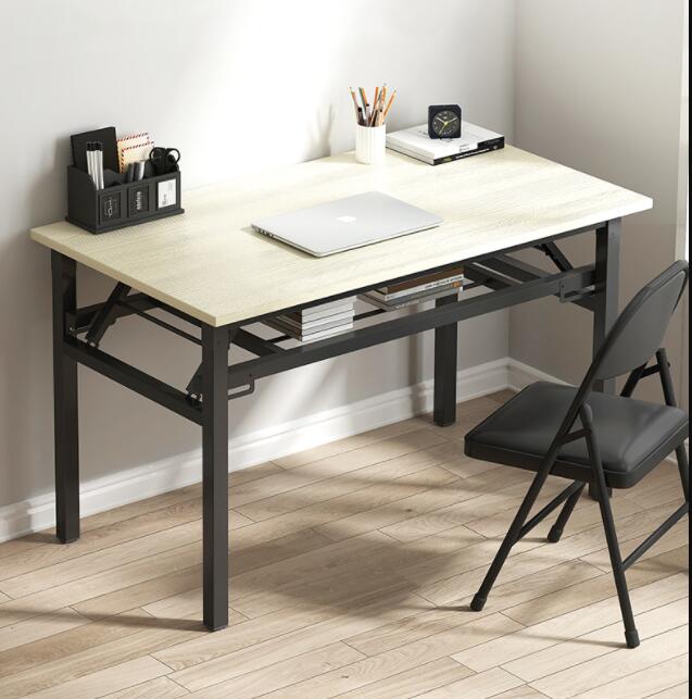 可折疊電腦桌臺式書桌家用簡約現代學生臥室簡易寫字桌學習小桌子