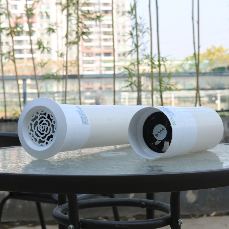 110 花型管 道排氣 扇4寸 圓形抽 風機家用靜音衛生間排風扇小型換氣扇