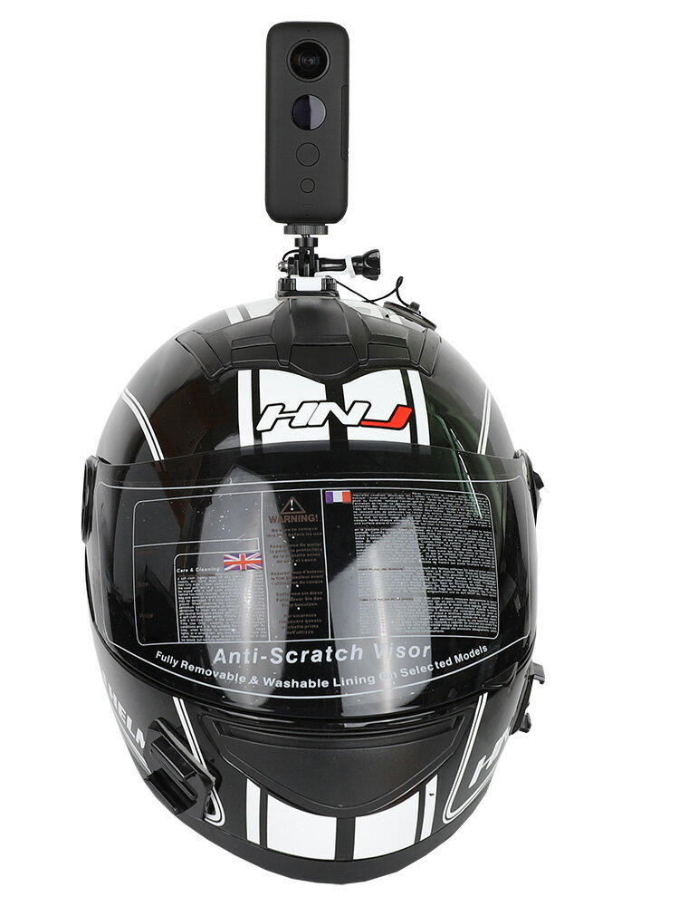 適用insta360 one x3全景運動相機摩托車頭盔支架360onex2騎行配件insta360