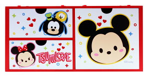 【震撼精品百貨】Micky Mouse 米奇/米妮 Tsum Tsum米奇橫式三抽收納盒 震撼日式精品百貨