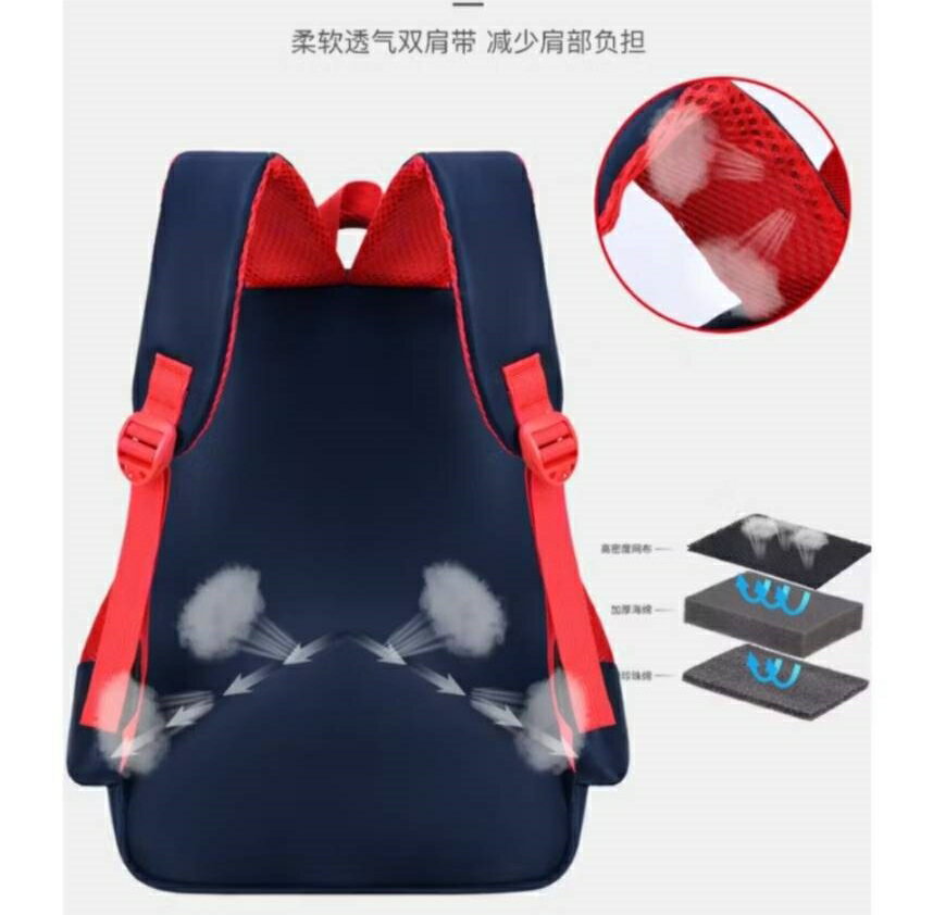 國小書包 雙肩書包 蜘蛛俠/蝙蝠俠/繽紛小馬/可愛恐龍 兒童書包3D高品質護脊護背 國小2-6年級 3