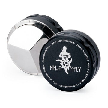 金時代書香咖啡 新品！M-Fly NINJA 忍者 智慧可調式一字三刃整粉填壓器 58mm HG4373 (歡迎加入Line@ID:@kto2932e詢問)