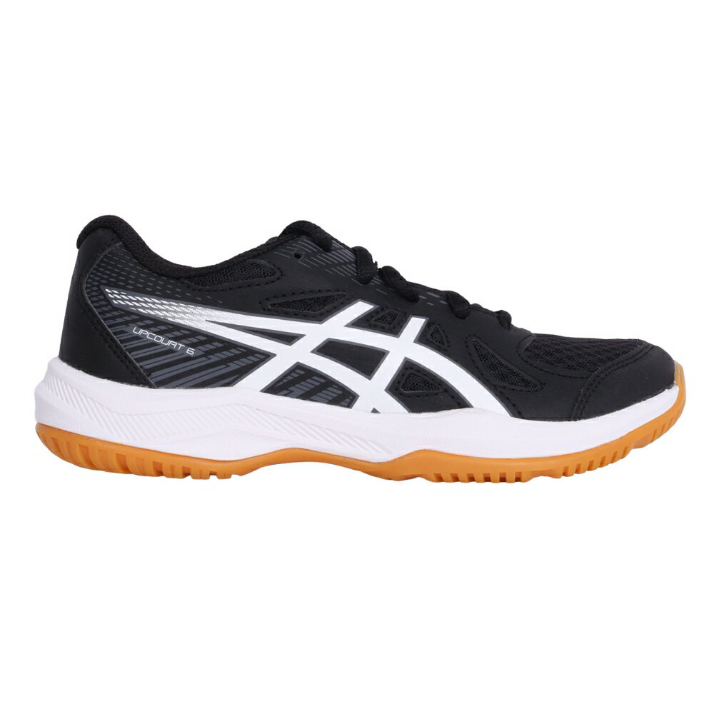 ASICS UPCOURT 6 GS 男女大童排球鞋(免運 排球 羽球 亞瑟士「1074A045-001」≡排汗專家≡