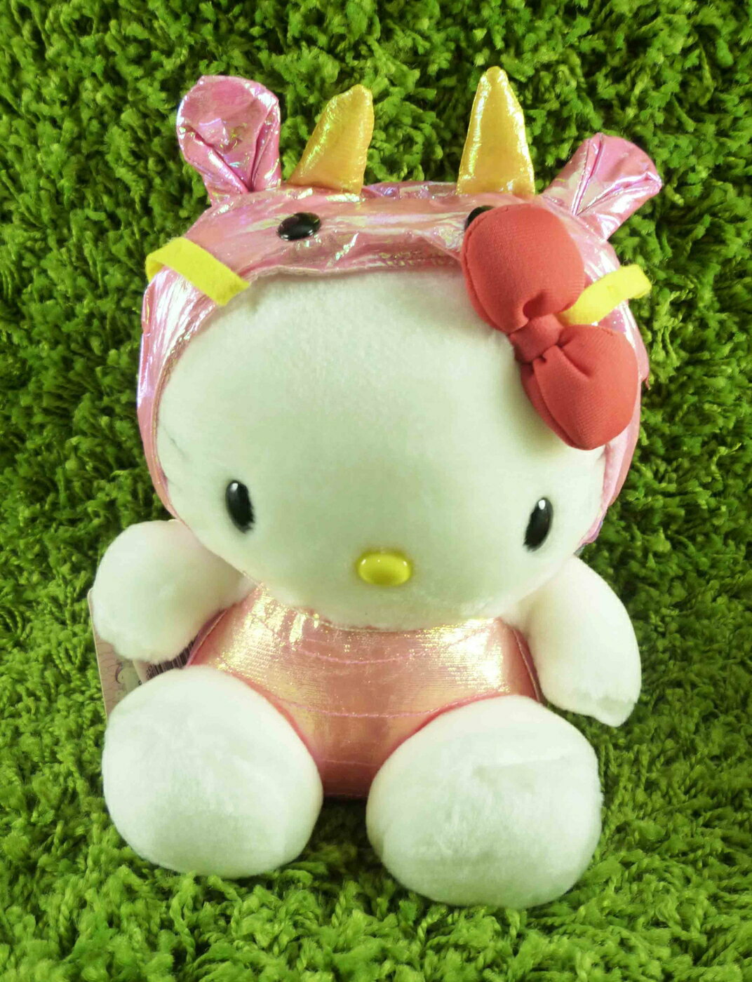 【震撼精品百貨】Hello Kitty 凱蒂貓 KITTY生肖絨毛娃娃-亮面龍 震撼日式精品百貨