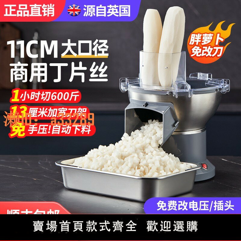 【可開發票】切菜神器廚房多功能蘿卜塊洋蔥粒土豆絲片芒果切條食堂商用切丁機
