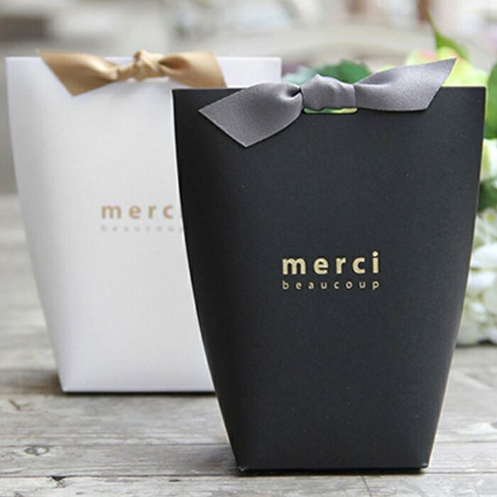 [Hare.D] merci 包裝紙袋 紙盒 禮品袋 牛軋糖 餅乾 包裝袋