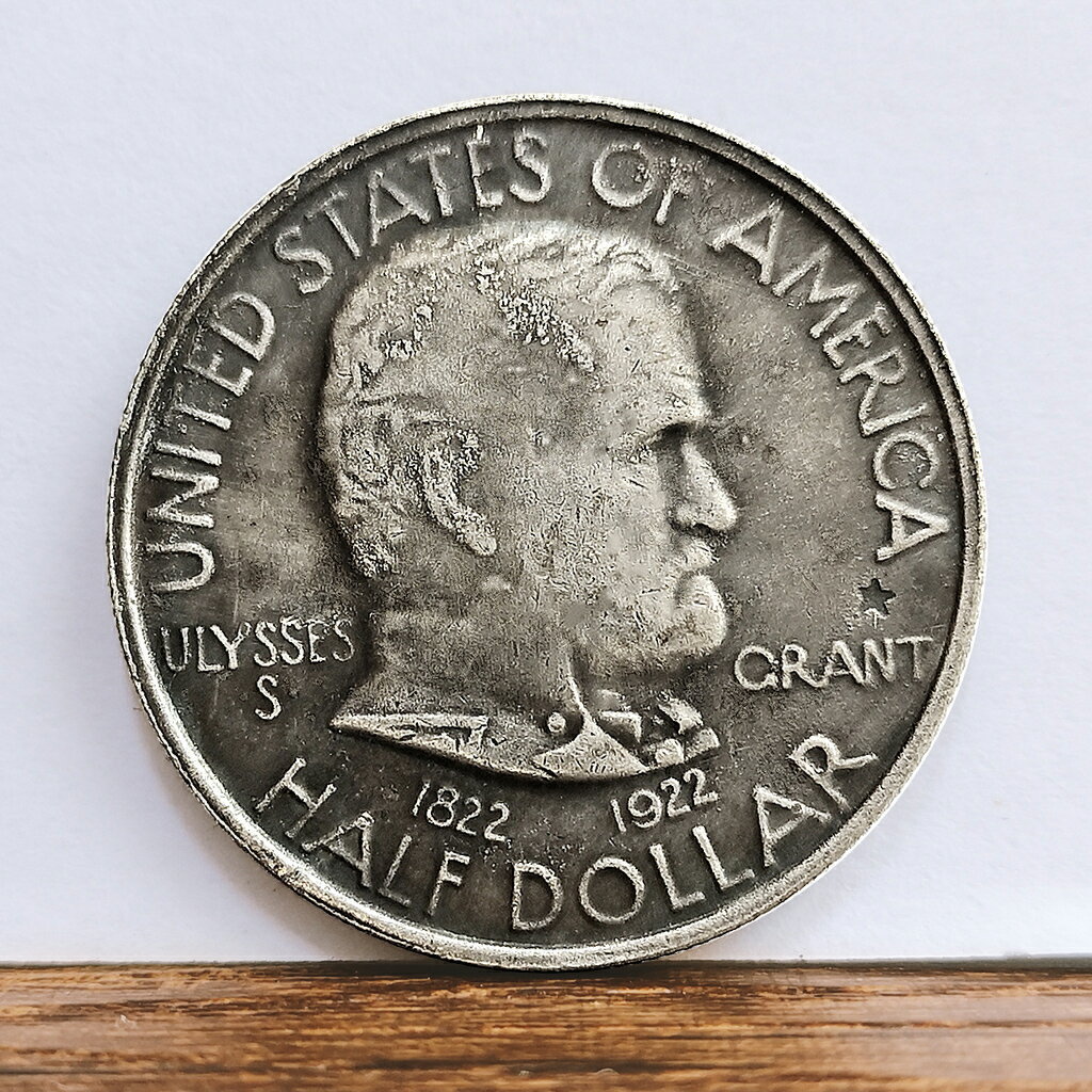 第18任總統尤利西斯·S·格蘭特百年紀念半美元 俄亥俄州外國硬幣