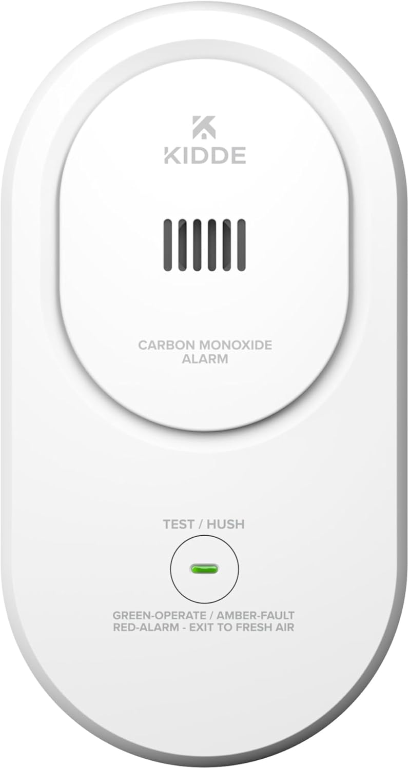 [6美國直購] Kidde COP 一氧化碳偵測器 警報器 AC+AA電池備用電源 取代 KN-COB-DP2
