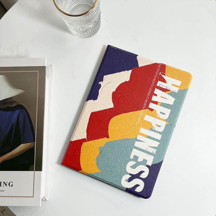 iPad保護套 復古油畫iPad8保護套蘋果2022新款10.2寸平板air2保護殼2018/2017【林之舍】