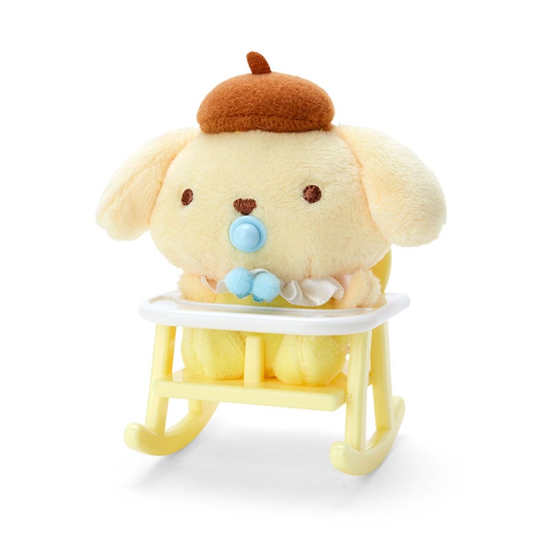 asdfkitty*布丁狗造型絨毛玩偶坐搖椅 擺飾 吊飾 裝飾品-日本正版商品