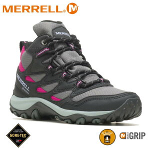 【MERRELL 美國 女 WEST RIM SPORT MID GORE-TEX登山鞋《黑》】ML037310/健行鞋/健走