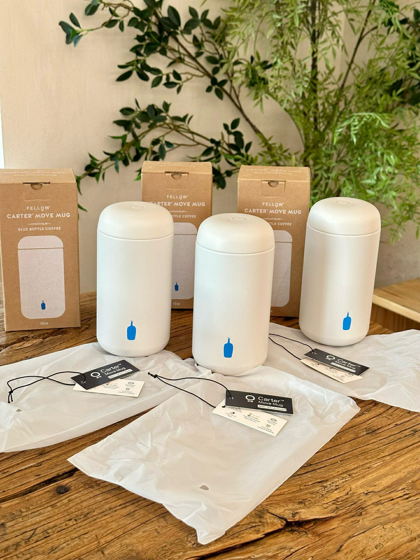 【現貨】新品blue bottle藍瓶子咖啡隨行杯子提手不銹鋼雙層密封保溫杯in【北歐家居生活】