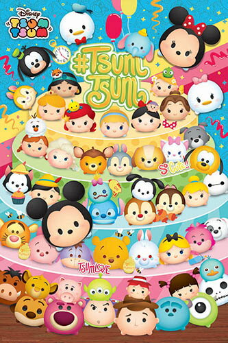 Disney Tsum Tsum 超可愛大集合拼圖1000片