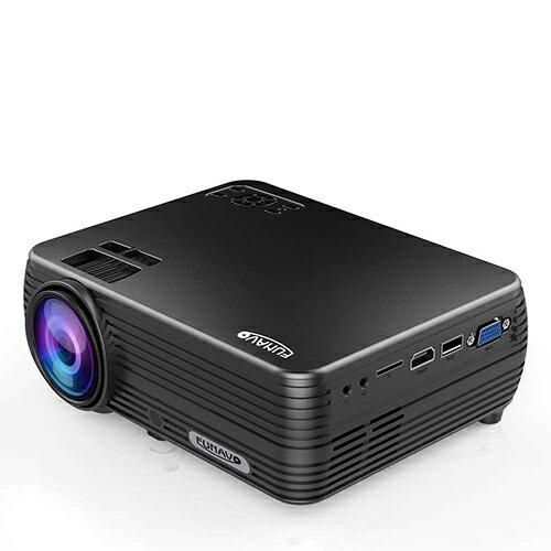 FUNAVO 【日本代購】小型投影機2000流明1080P全HD對應