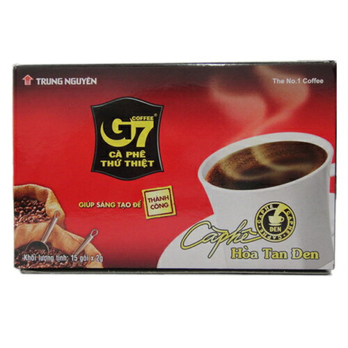 G7 即溶 黑咖啡 2g (15入)/盒【康鄰超市】