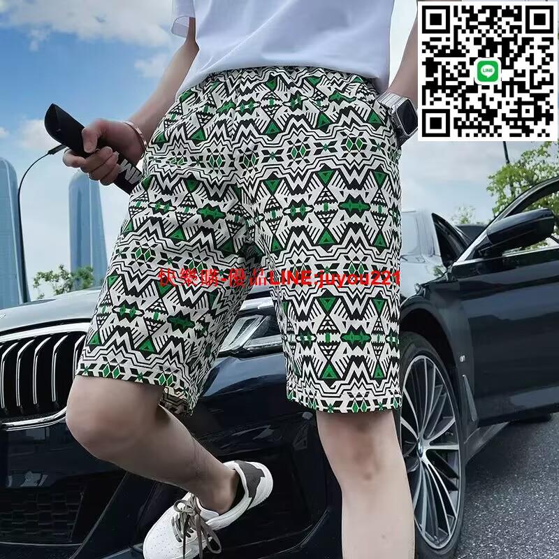 短褲男 休閒短褲男生 運動短褲男士【M-3XL】短褲男嘻哈寬松運動褲潮牌夏季休閑男生褲子潮流百搭ins @木吉街風男裝