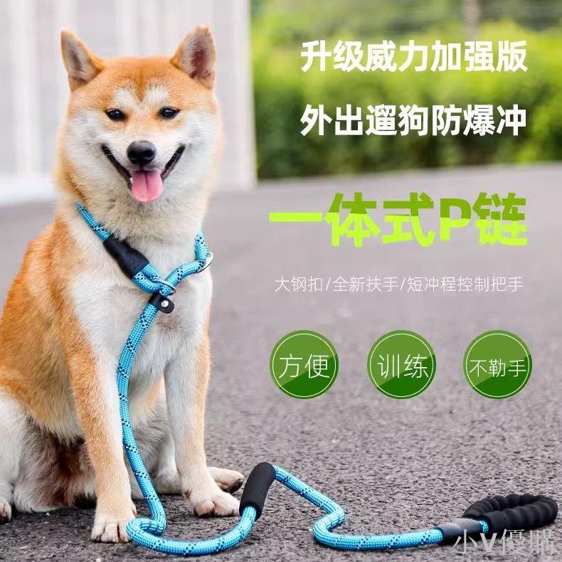 加長狗狗牽引繩狗繩狗拉繩遛狗泰迪金毛寵物大型中型小型犬狗鏈子