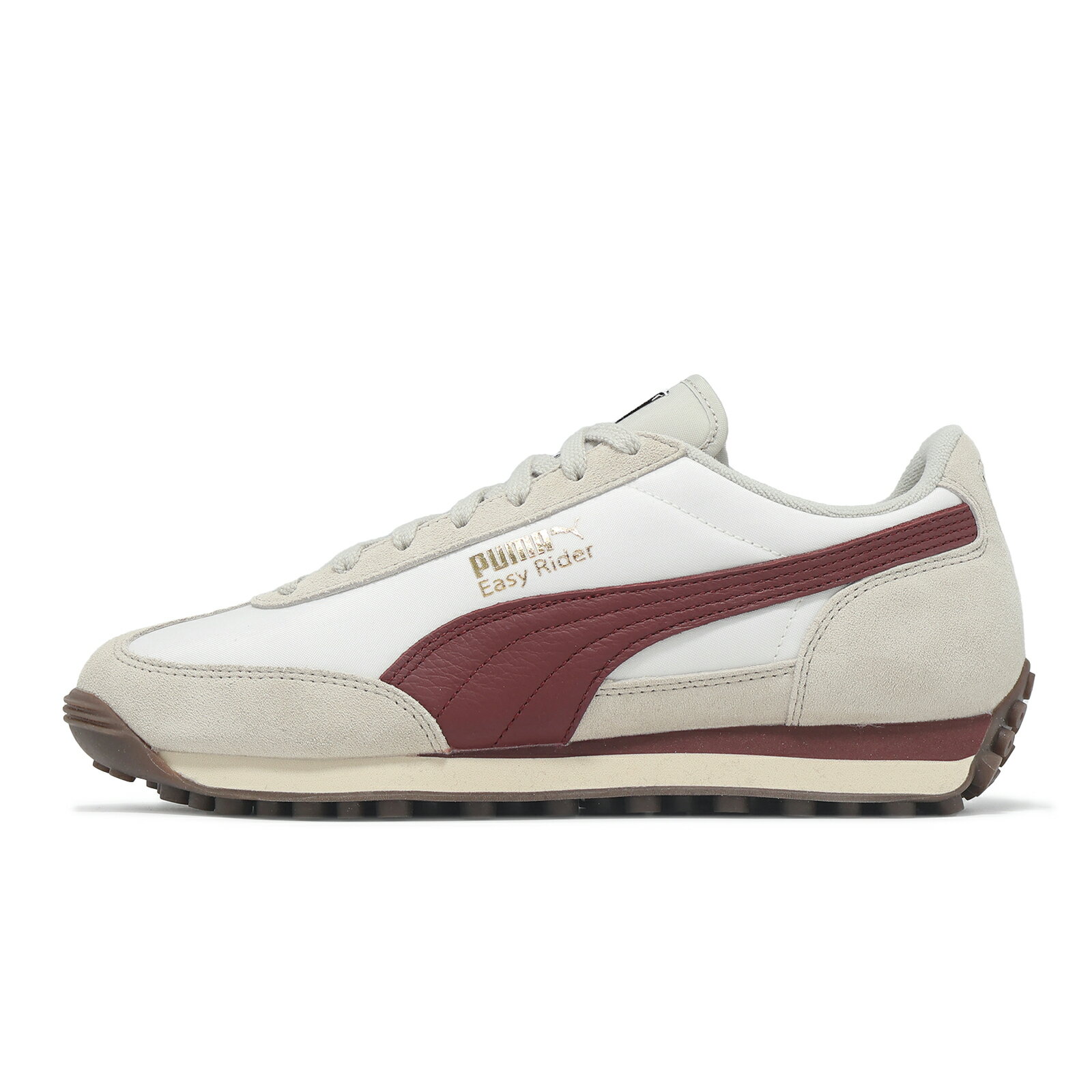 Puma 休閒鞋 Easy Rider Vintage 男鞋 女鞋 白 紅 復古 麂皮 拼接 情侶鞋 39902836