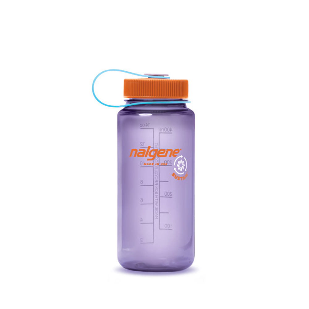 美國《Nalgene 》專業水壺 500cc 寬嘴水壼 紫晶色