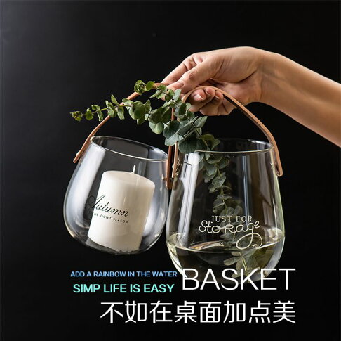 Ins手提玻璃瓶英文字母花盆創意家用插花瓶收納罐子臺面花瓶籃子 協貿國際日用品生活6館 樂天市場rakuten Ins手提玻璃瓶英文字母花盆創意家用插花瓶收納罐子臺面花瓶籃子 協貿國際日用品生活6館 樂天市場rakuten