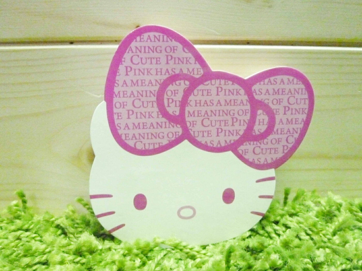 【震撼精品百貨】Hello Kitty 凱蒂貓 造型便條紙-粉色【共1款】 震撼日式精品百貨
