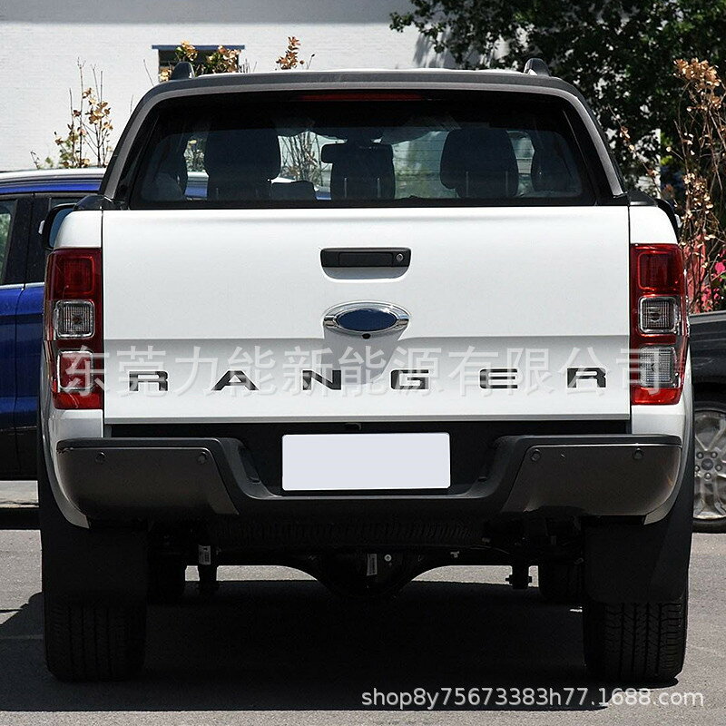 【凹槽專用】福特RANGER車標 皮卡車貼 後車貼 尾標貼 車標貼紙 車身裝飾貼 金屬質感 防水防曬 免打孔安裝 凹槽完美貼合