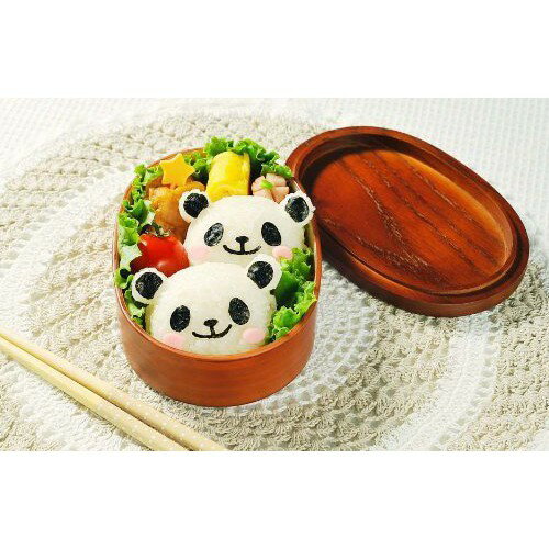 日本 ARNEST 可愛 熊貓 飯糰 壓模 親子創意料理 1組 4989082767031