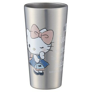 Hello Kitty 害羞 不鏽鋼 保溫杯 水瓶 KT 凱蒂貓 日貨 正版 授權 J00012342