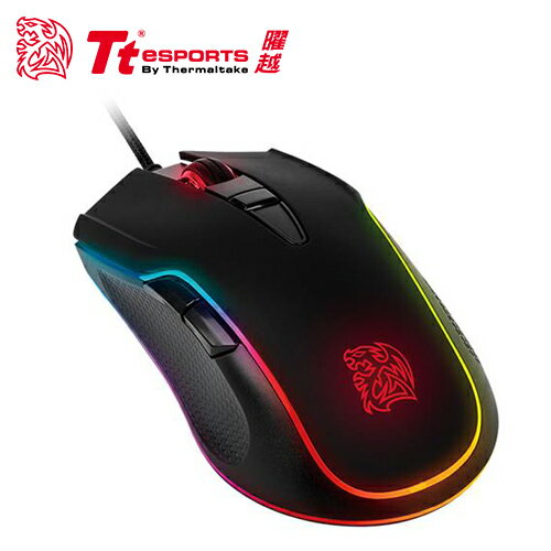 【Tt eSPORTS 曜越】奈諾司 RGB 電競滑鼠【三井3C】