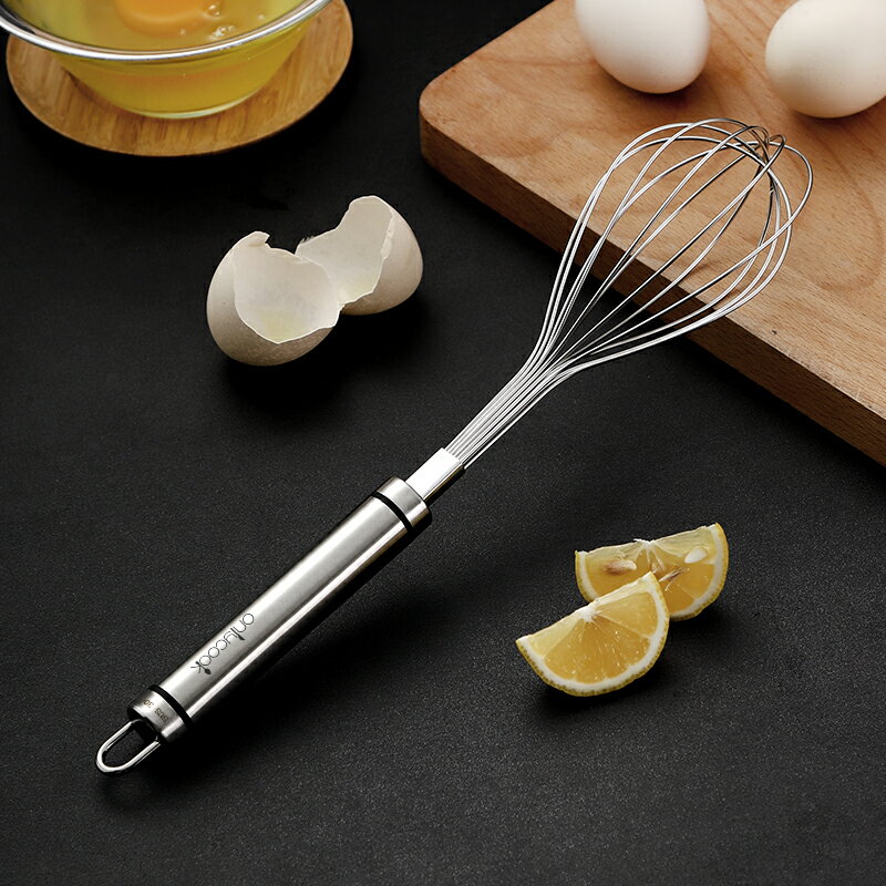onlycook 304不銹鋼打蛋器 手動雞蛋攪拌棒神器 打雞蛋攪拌器工具