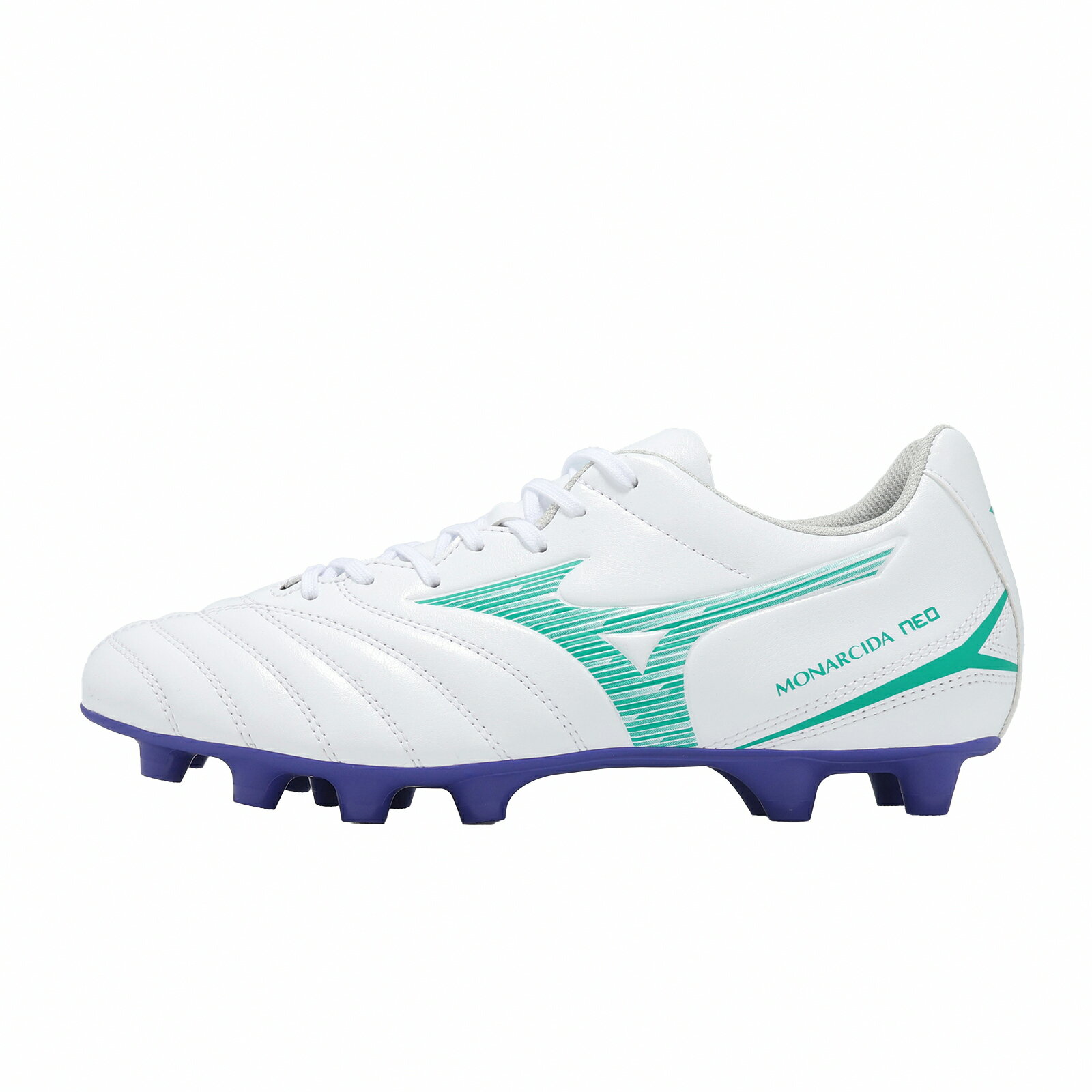 Mizuno 美津濃 足球釘鞋 Monarcida Neo III Select 寬楦 男鞋 白 P1GA2625-30