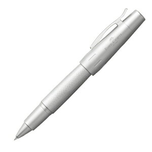 【FABER-CASTELL】輝柏 E-MOTION pure Silver 純銀系列 鋼珠筆 / 支 148675