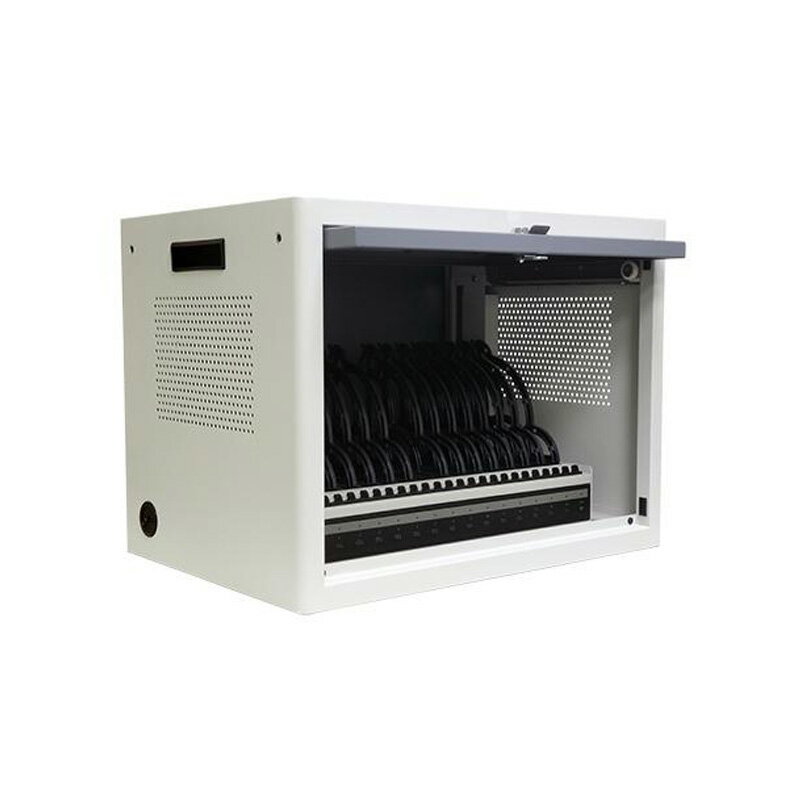 RN1 智慧型USB Type-C充電同步櫃 15 Port(單層)(含專屬書架) 智慧偵測供電系統 /台 SCMF15B