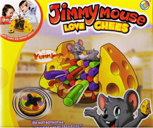 英文版 Jimmy Mouse LOVE CHEES 起司鼠遊戲 桌遊 玩具 兒童節禮物 8歲以上兒童適用
