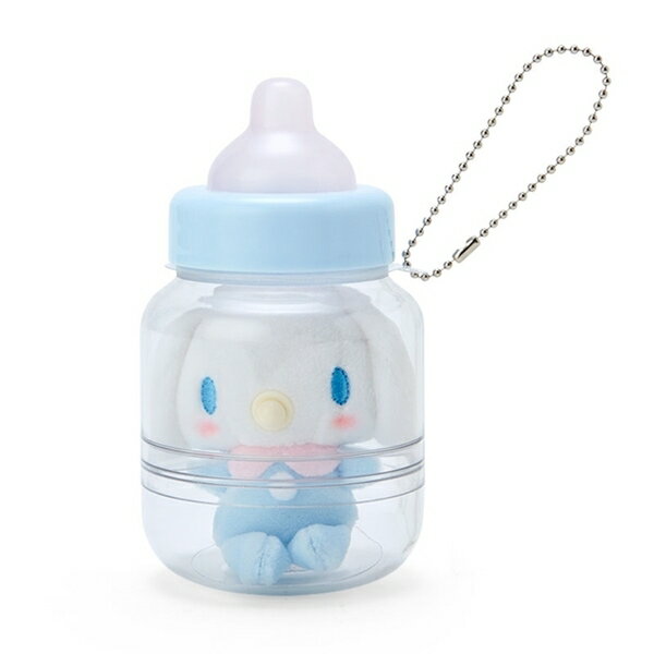 【震撼精品百貨】大耳狗 Cinnamoroll~日本Sanrio三麗鷗 大耳狗造型瓶中玩偶吊飾 (奶瓶款)*74665
