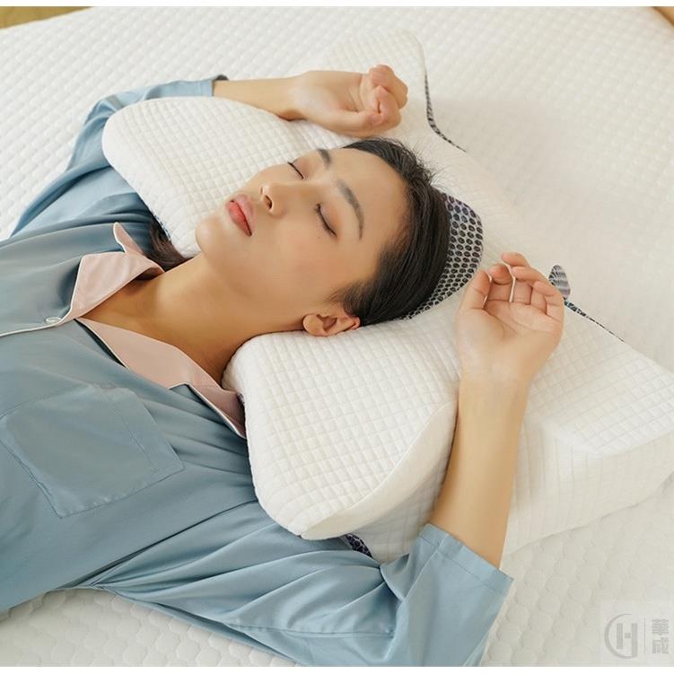 助睡眠護頸椎枕頭蝶形專用單人睡覺修復富貴包勁椎非病人治療頸枕