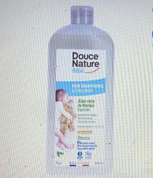 [COSCO代購4] W202126 Douce Nature 嬰兒洗髮沐浴精 1公升