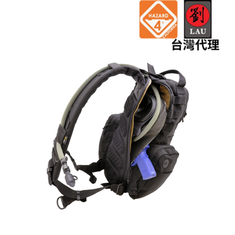 【軍用單斜肩背包】HAZARD 4 BS-RK17-BLK 火箭組合單斜肩背包(黑) 2