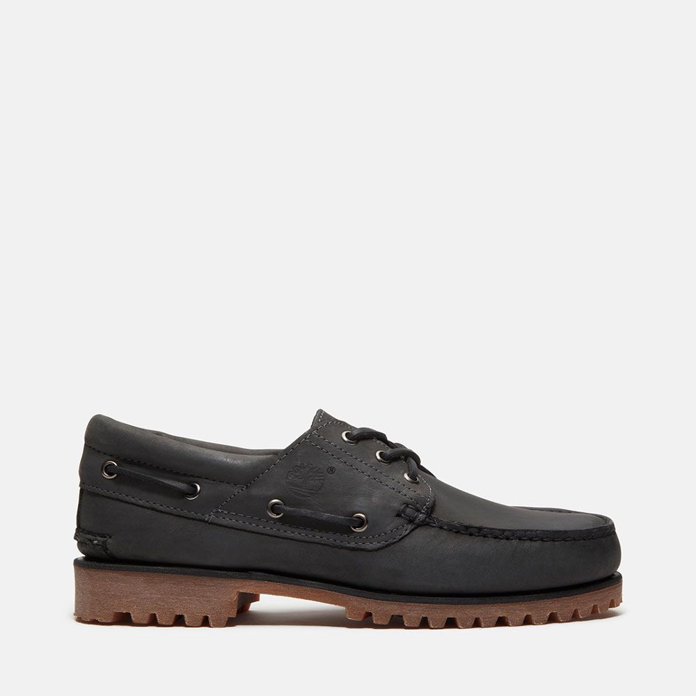 TIMBERLAND AUTHENTIC 三孔休閒帆船鞋 深灰 A2PDQEJV 男鞋