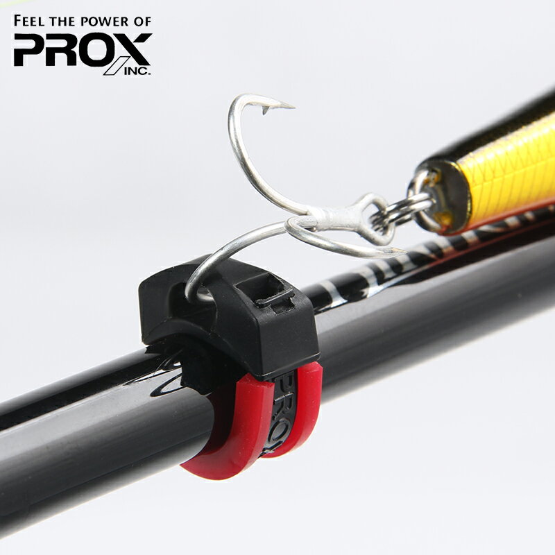 PROX進口可調式路亞餌掛餌器束竿式路亞餌收納器掛鉤器PK9941