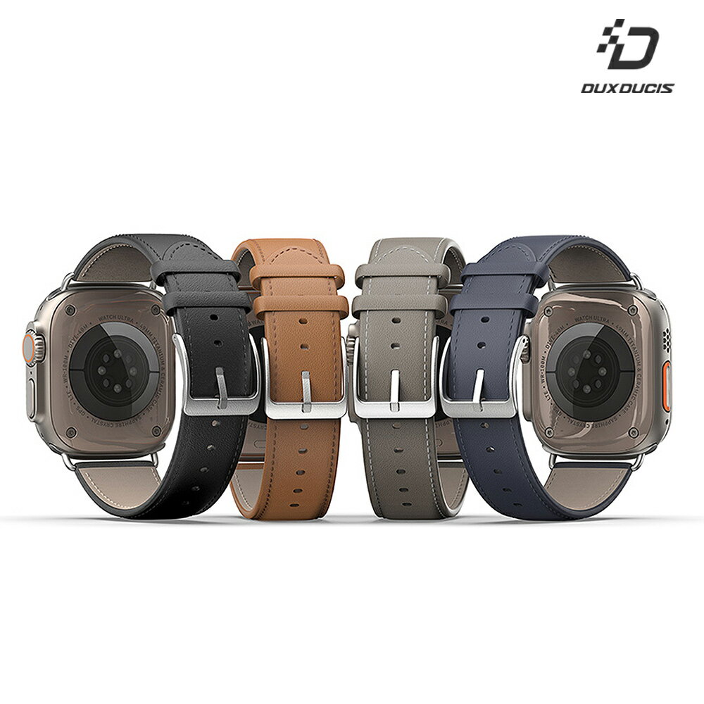 強尼拍賣~DUX DUCIS Apple Watch (38/40/41)、(42/44/45mm) YS 真皮錶帶