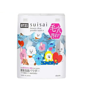 Suisai x BT21聯名 酵素洗顏粉 (0.4g*32個入) 洗面 洗臉 日本必買 | 日本樂天熱銷
