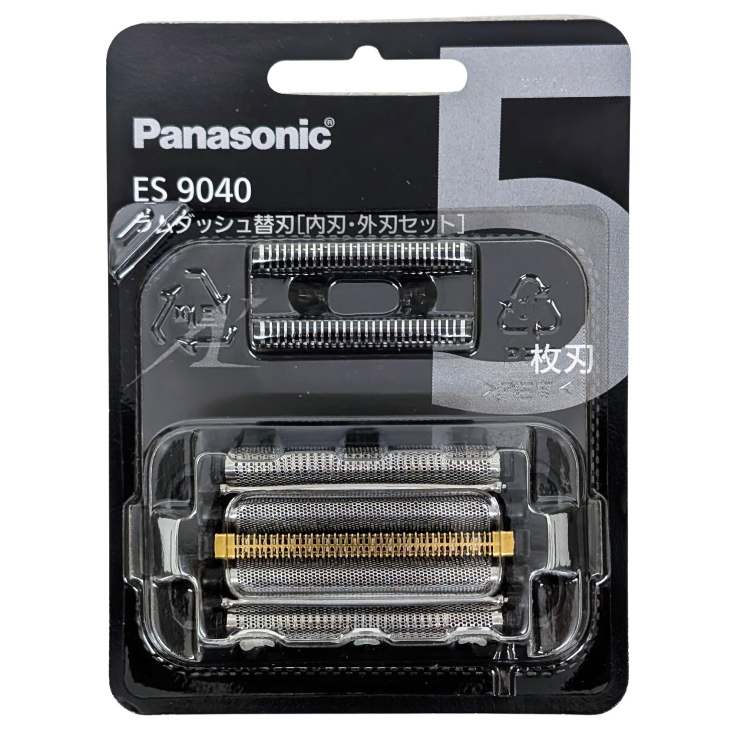 [5東京直購] Panasonic ES9040 刮鬍刀 替換刀頭 外+內刀片 適 ES-PV6A PV3A LV9V LV7V LV5 _AA2