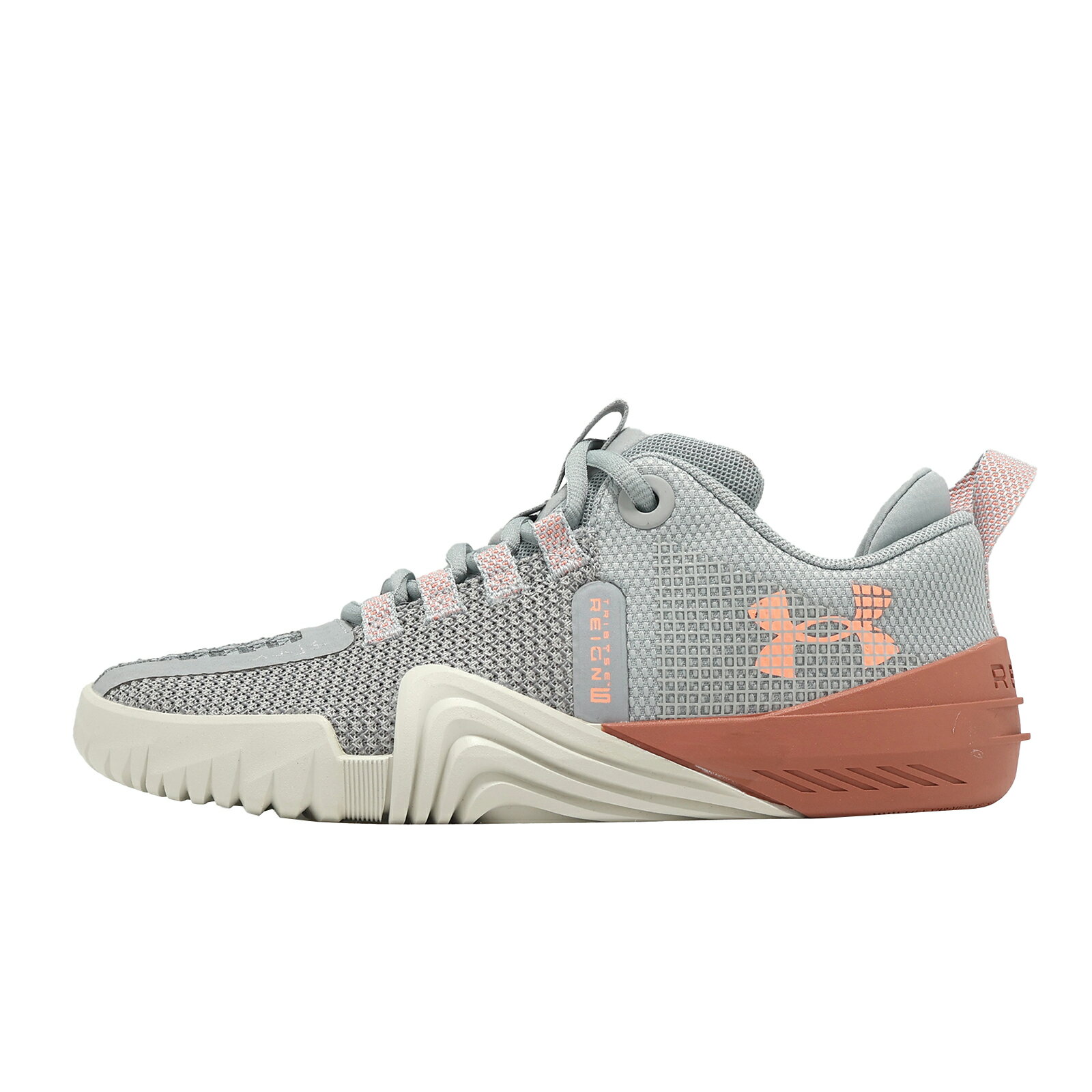Under Armour UA 訓練鞋 W TriBase Reign 6 女鞋 灰 健身 緩衝 多功能 3027342102