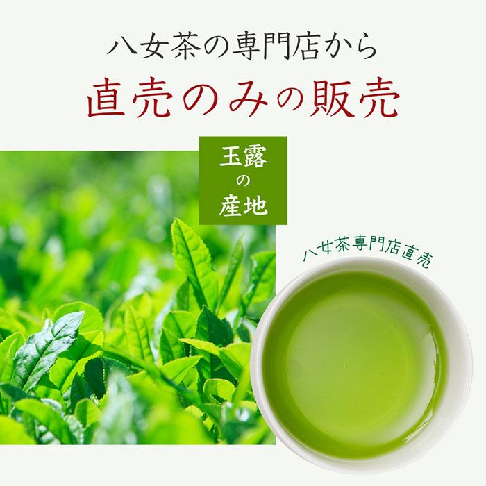 日本製 八女茶專門店 2024 八女茶 100g 新茶 福岡縣產 煎茶 茶葉 日本茶 下午茶【小福部屋】 4